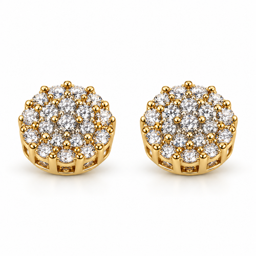 10K 0.35 CTW CVD Lab Earrings L