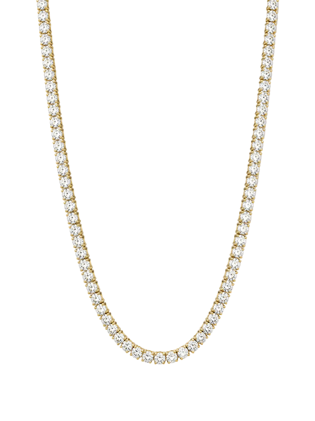 925 5mm Moissanite Tennis Chain