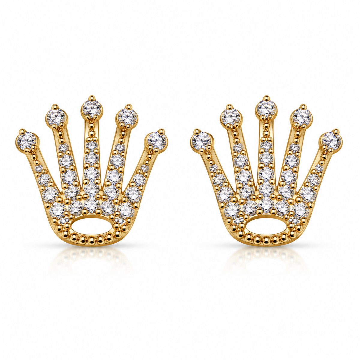 10K VVS Moissanite Earrings