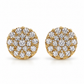 10K 0.35 CTW CVD Lab Earrings L