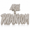 "MAY" Custom silver Moissanite pendant (Copy 3)
