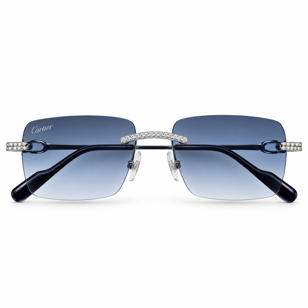 AM Moissanite Flooded Cartier Buffs