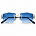 AM Moissanite Flooded Cartier Buffs