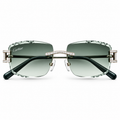 AM Moissanite Flooded Cartier Buffs
