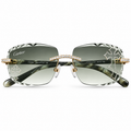 AM Moissanite Flooded Cartier Buffs