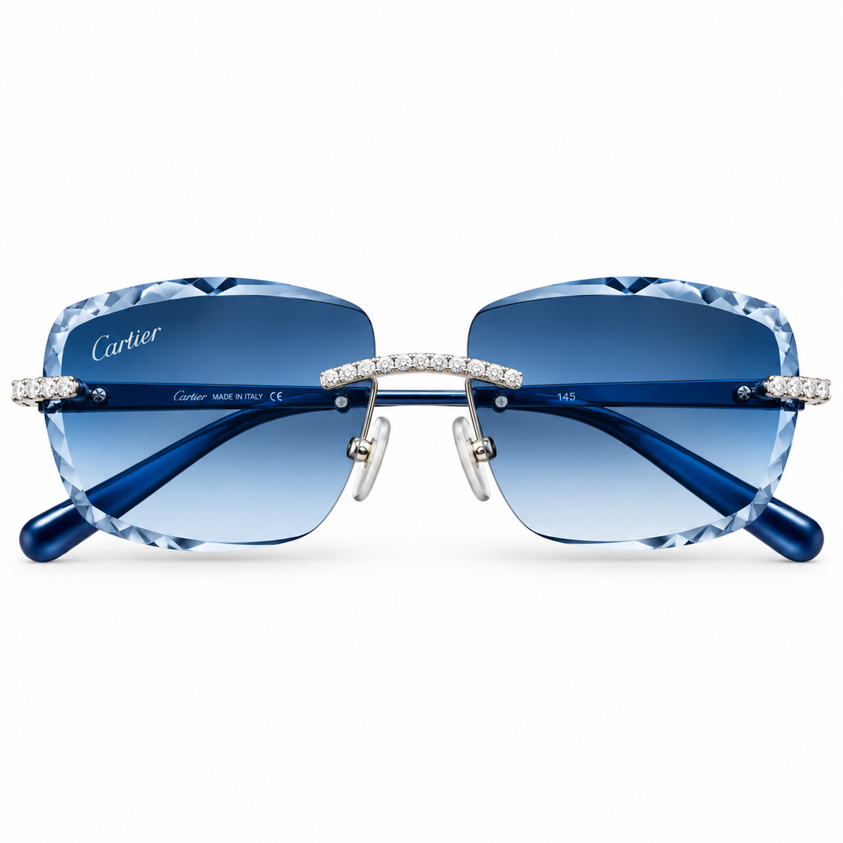 AM Moissanite Flooded Cartier Buffs