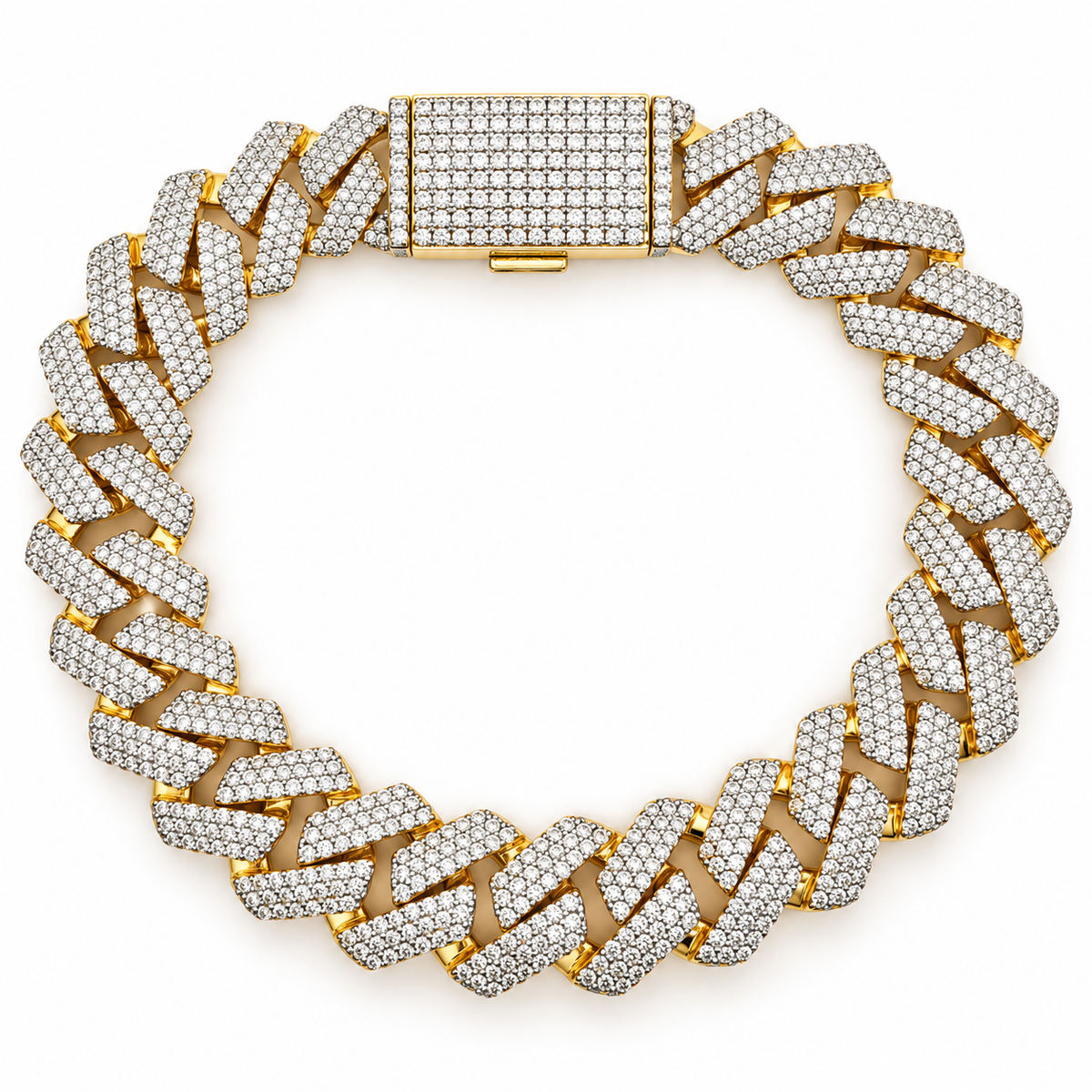 925 12mm Moissanite Bracelet