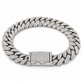 925 10mm Moissanite Bracelet