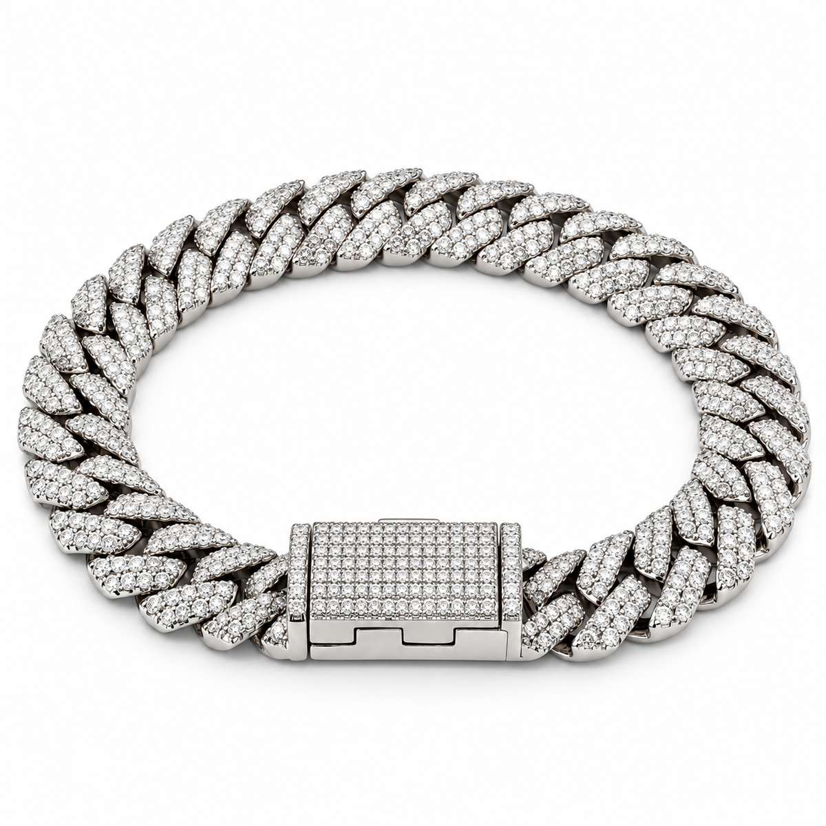 925 10mm Moissanite Bracelet
