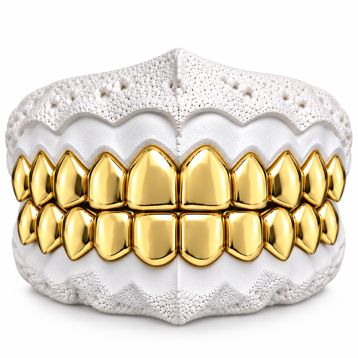 Gold Perm Cut Grillz