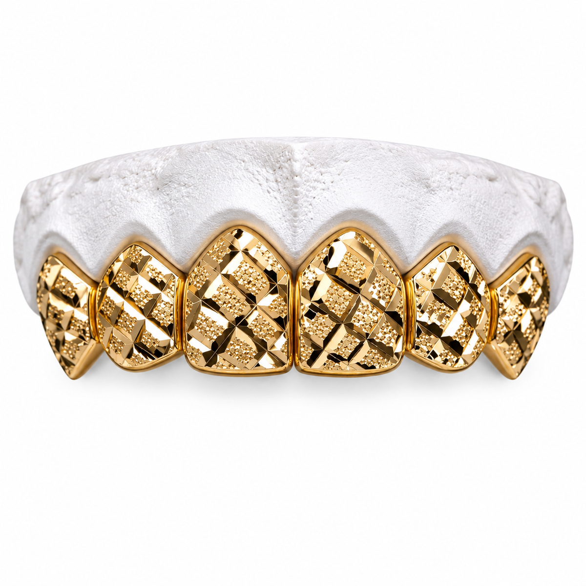 Perm Cut Diamond Cut + Diamond Dust Grillz