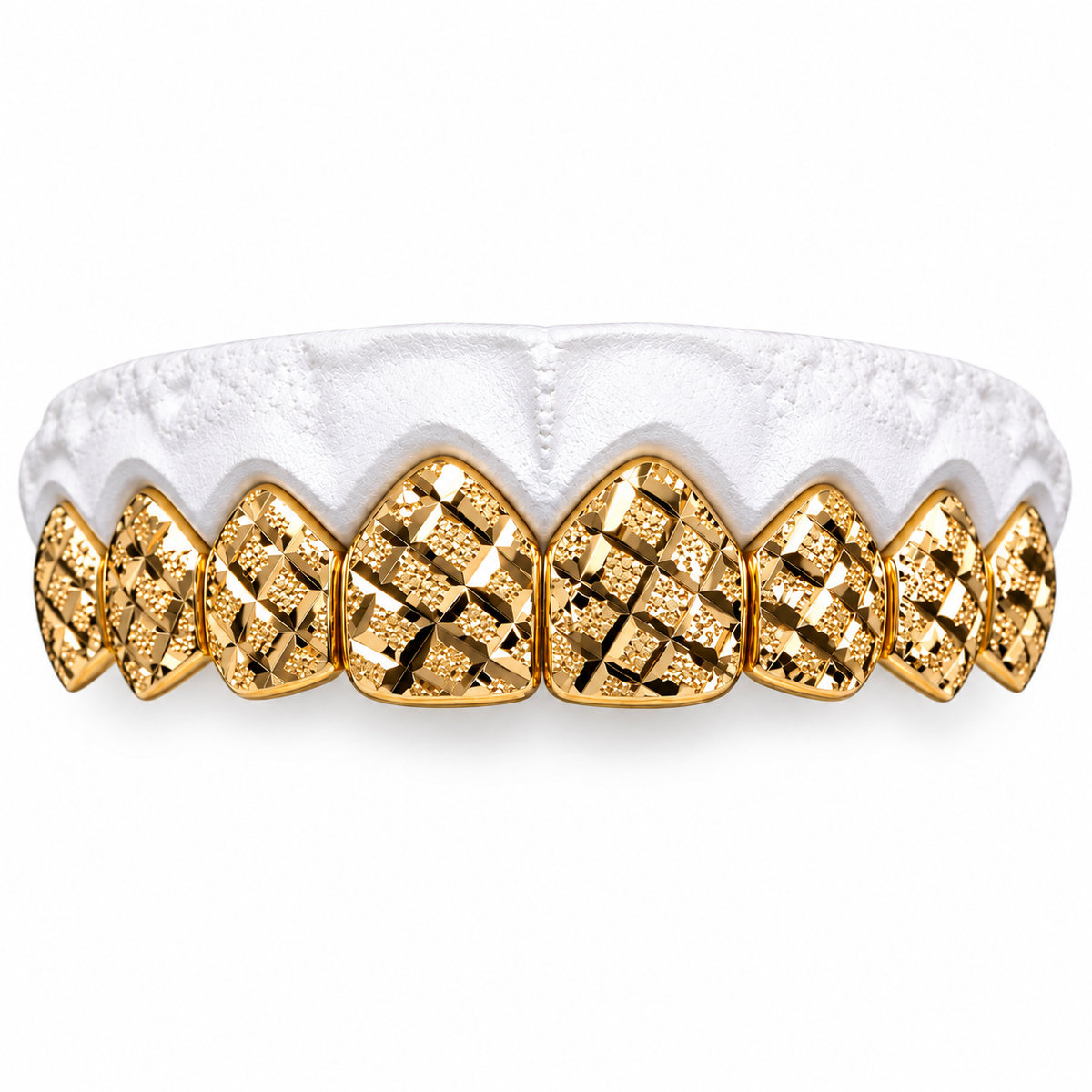 Perm Cut Diamond Cut + Diamond Dust Grillz