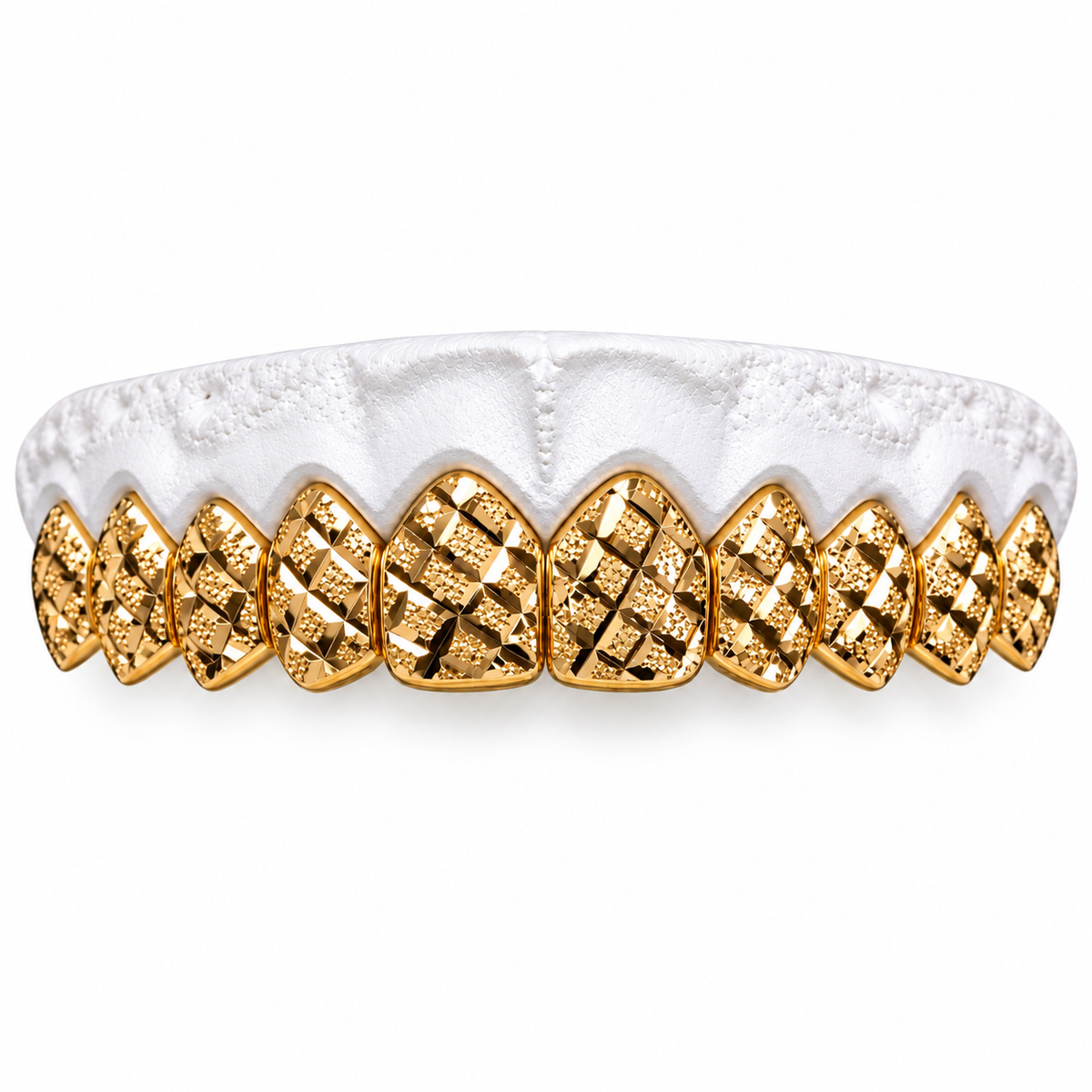 Perm Cut Diamond Cut + Diamond Dust Grillz