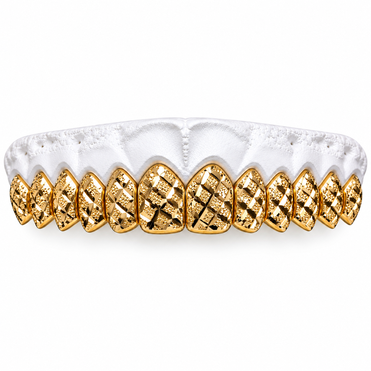 Perm Cut Diamond Cut + Diamond Dust Grillz