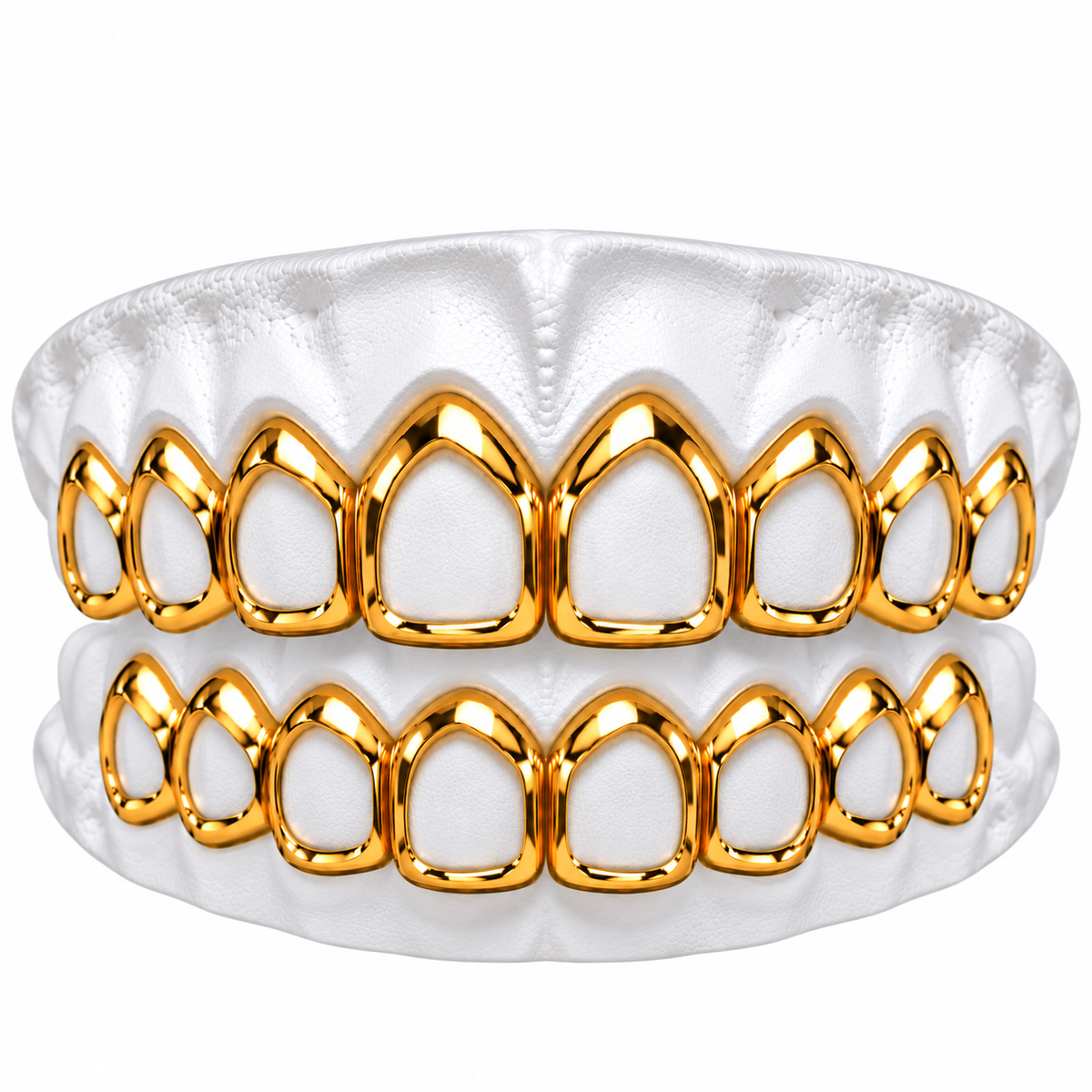 10K Open Face Gold Grill