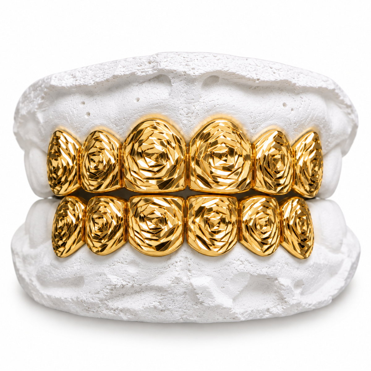 Rose Cut Gold Grill