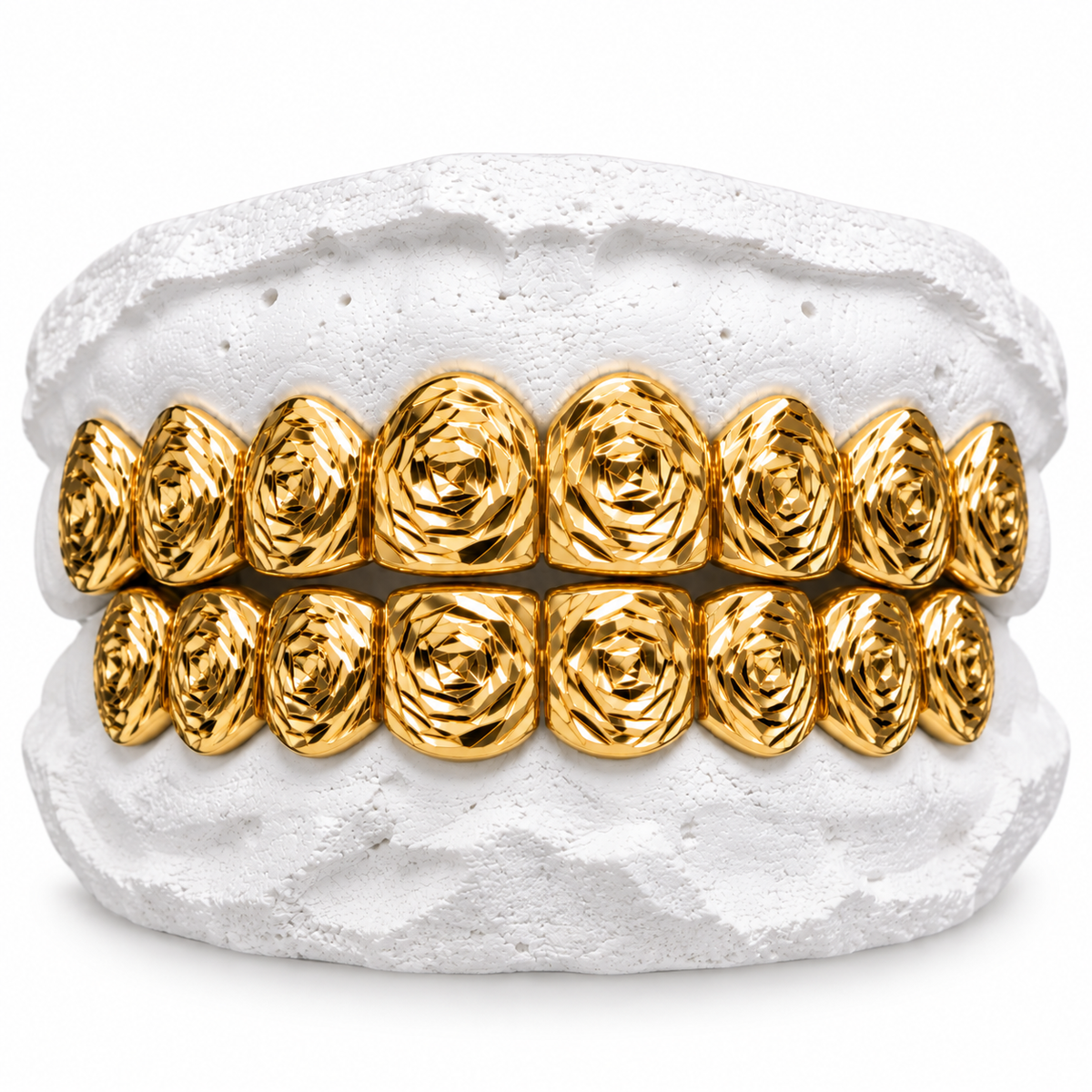 Rose Cut Gold Grill