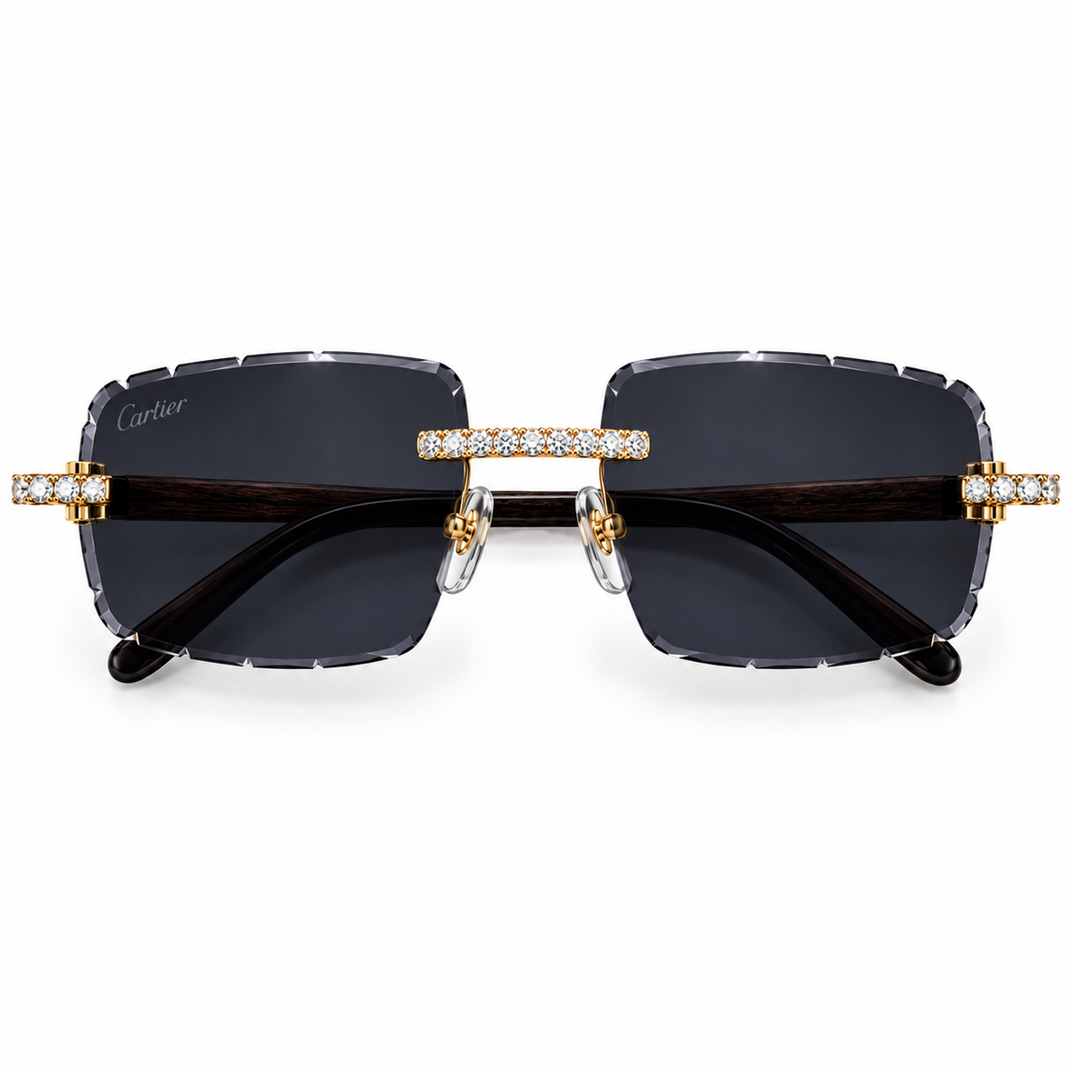 AM Moissanite Flooded Cartier Buffs