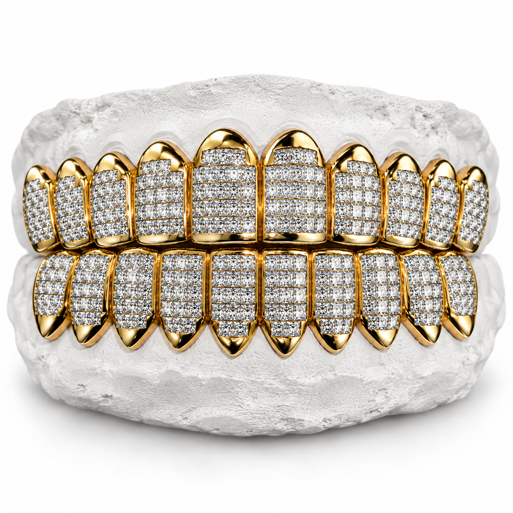 10K INVISIBLE SET GRILLZ