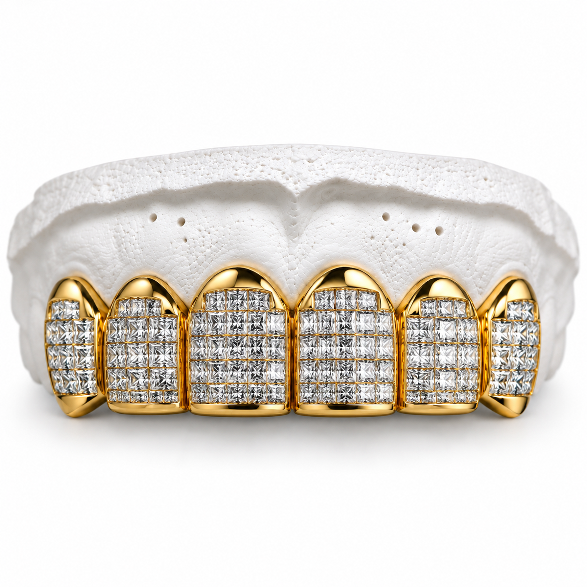 10K INVISIBLE SET GRILLZ