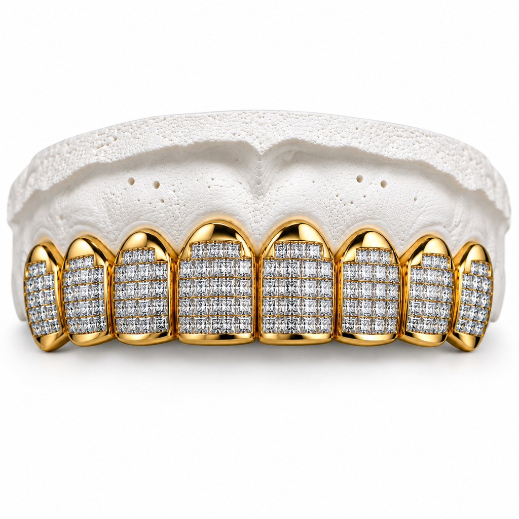 10K INVISIBLE SET GRILLZ