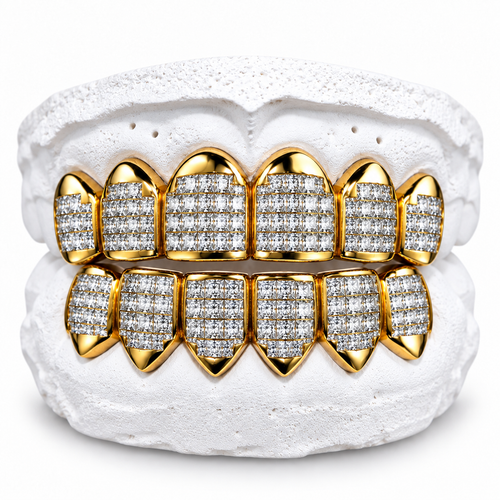 10K INVISIBLE SET GRILLZ