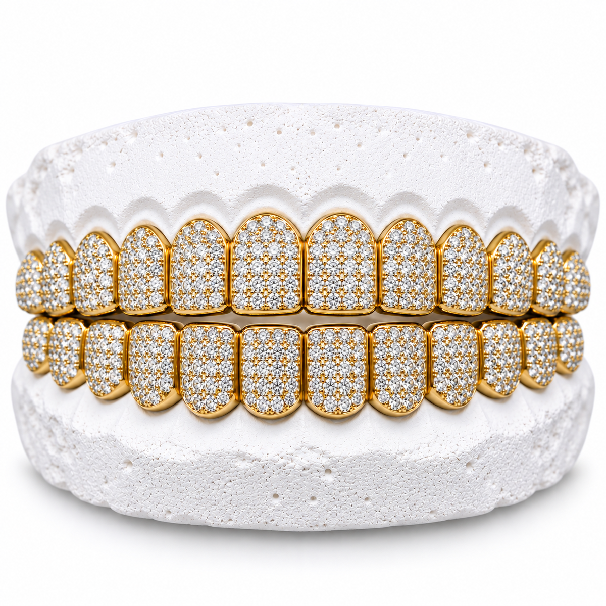 10K TEETH STRAIGHT SET GRILLZ