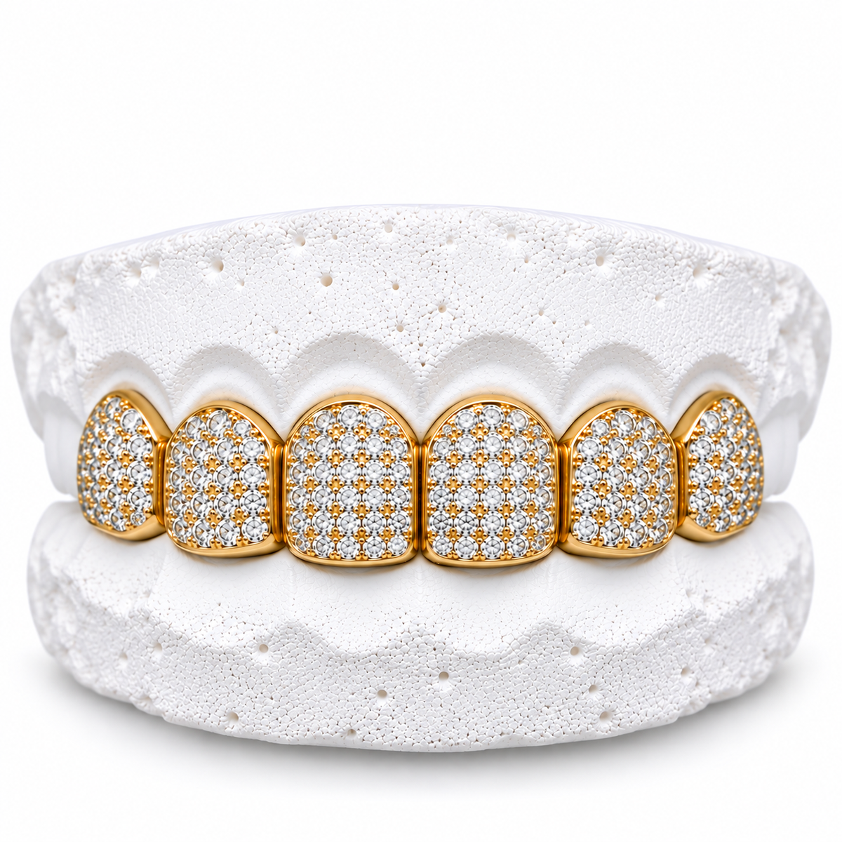 10K TEETH STRAIGHT SET GRILLZ