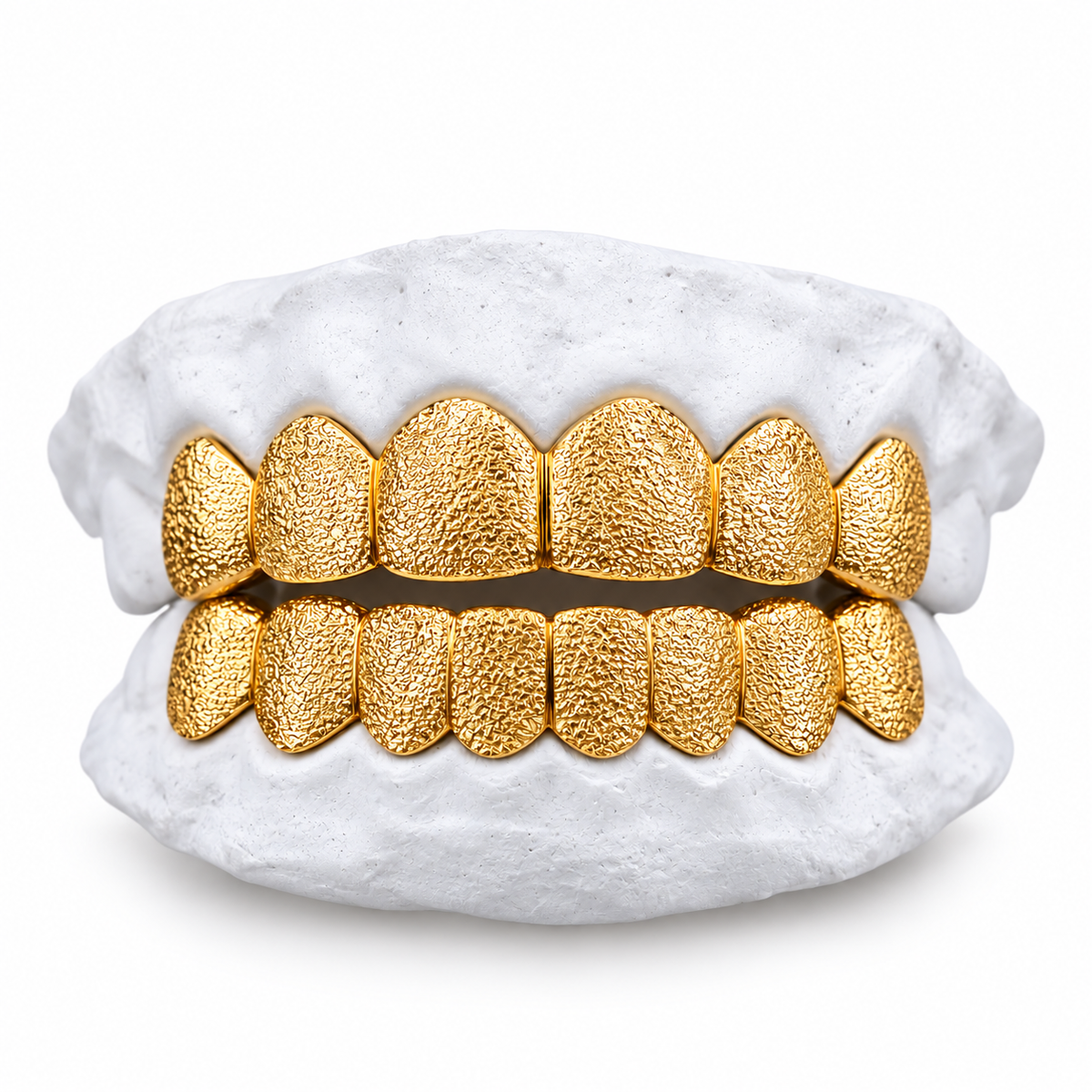 10K Diamond Dust Gold Grill