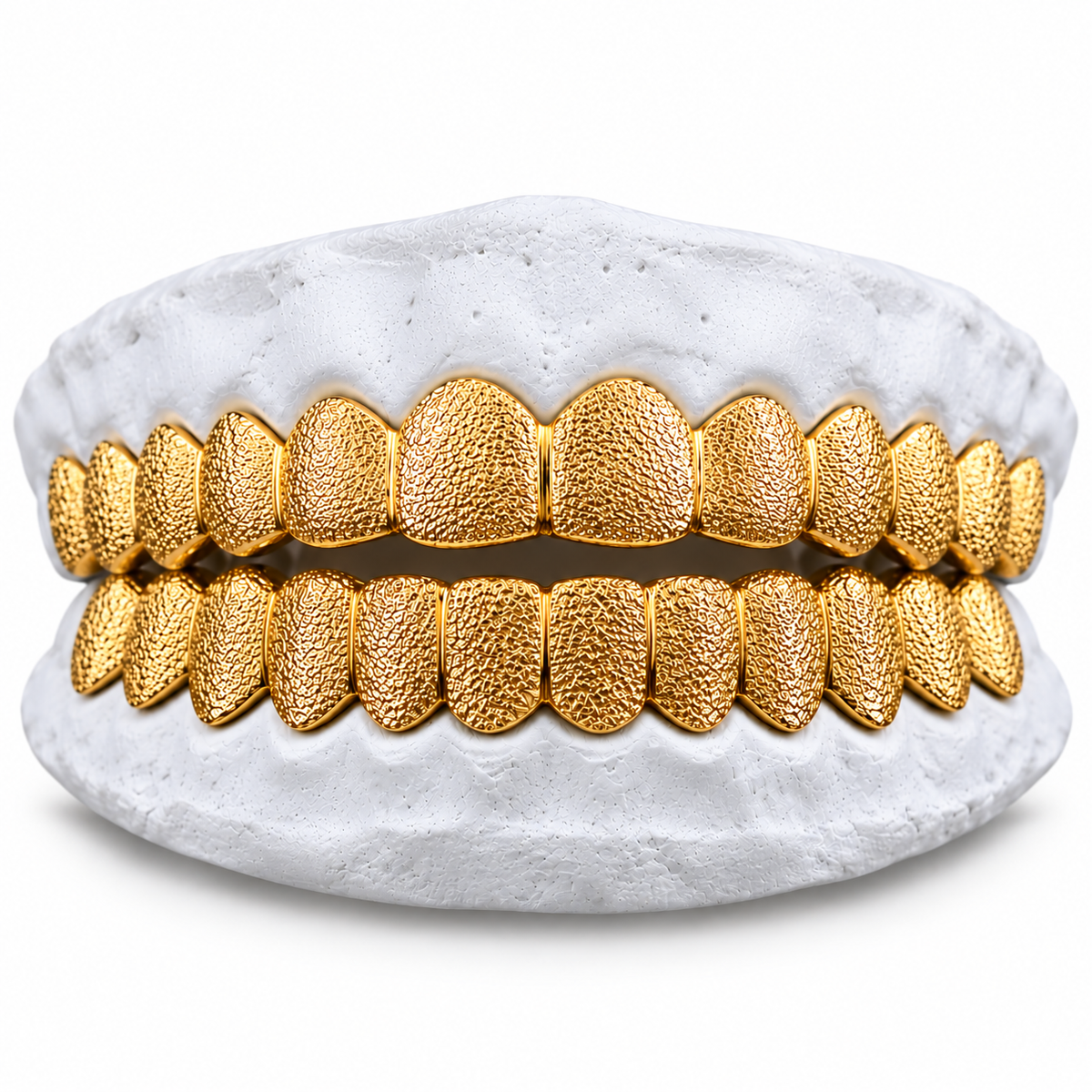 10K Diamond Dust Gold Grill