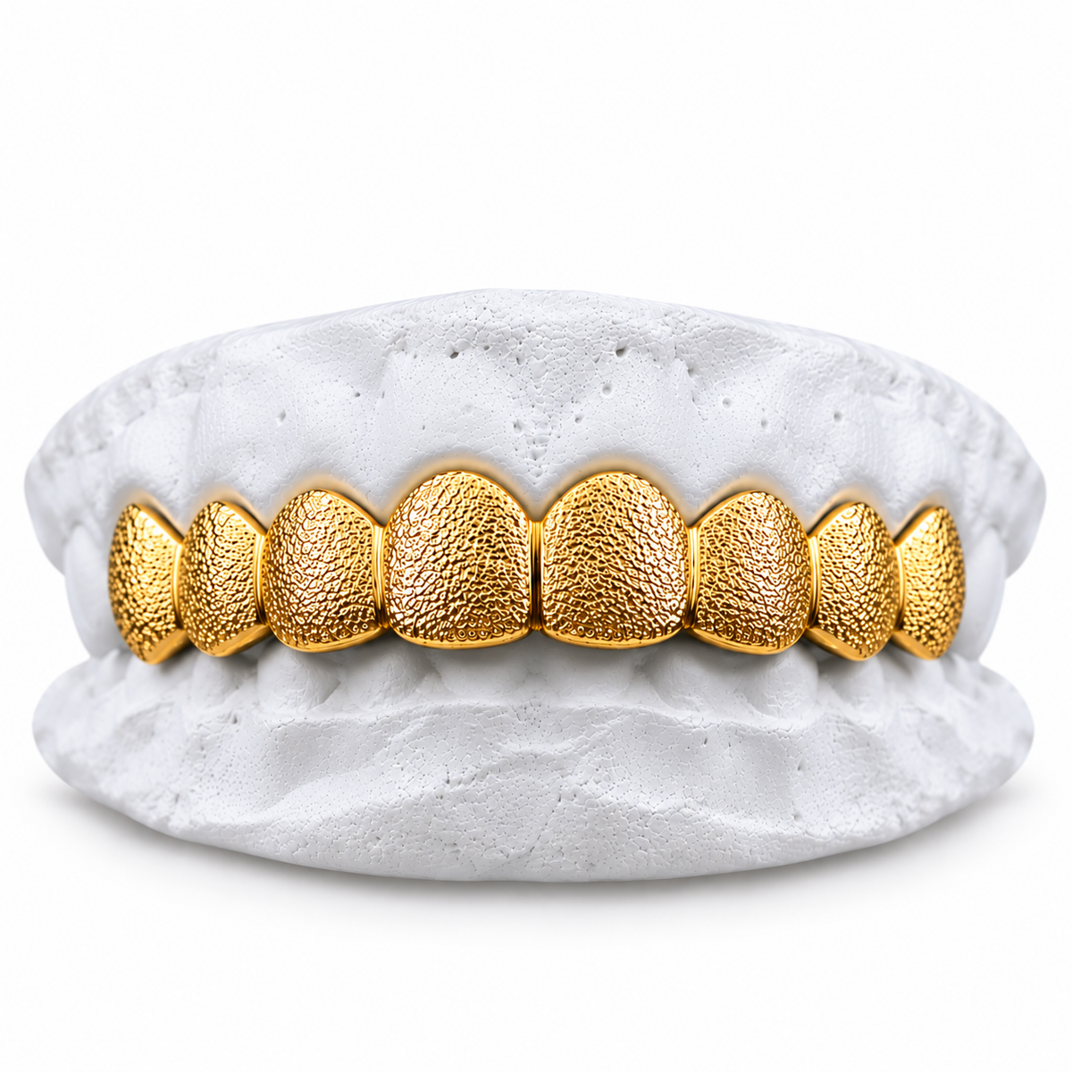 10K Diamond Dust Gold Grill