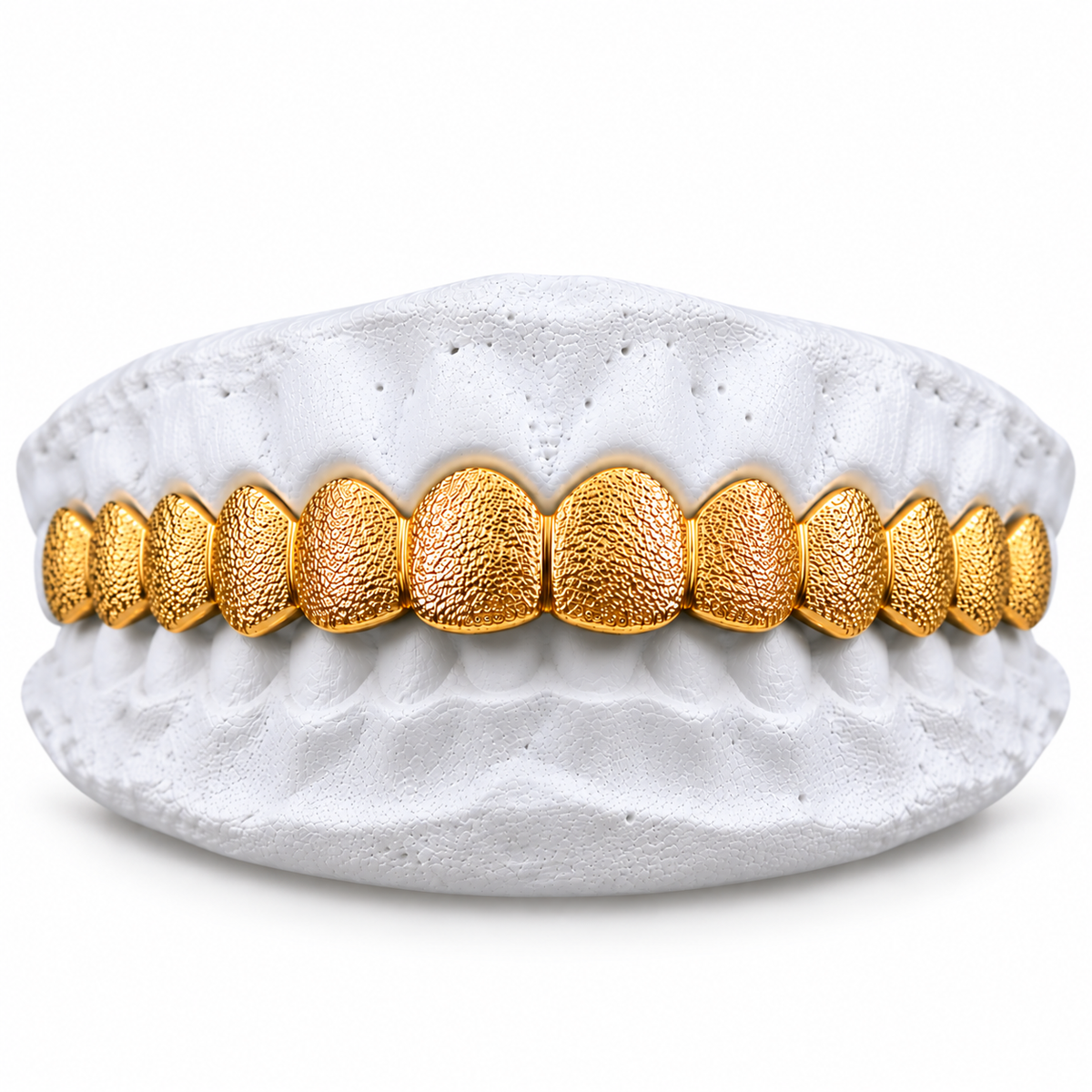 10K Diamond Dust Gold Grill